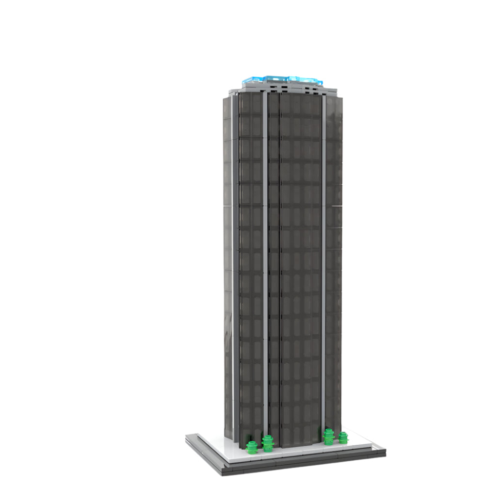 Tour Montparnasse Paris, France Building Kit | 1:800 Scale | LEGO-Compatible MOC - 1