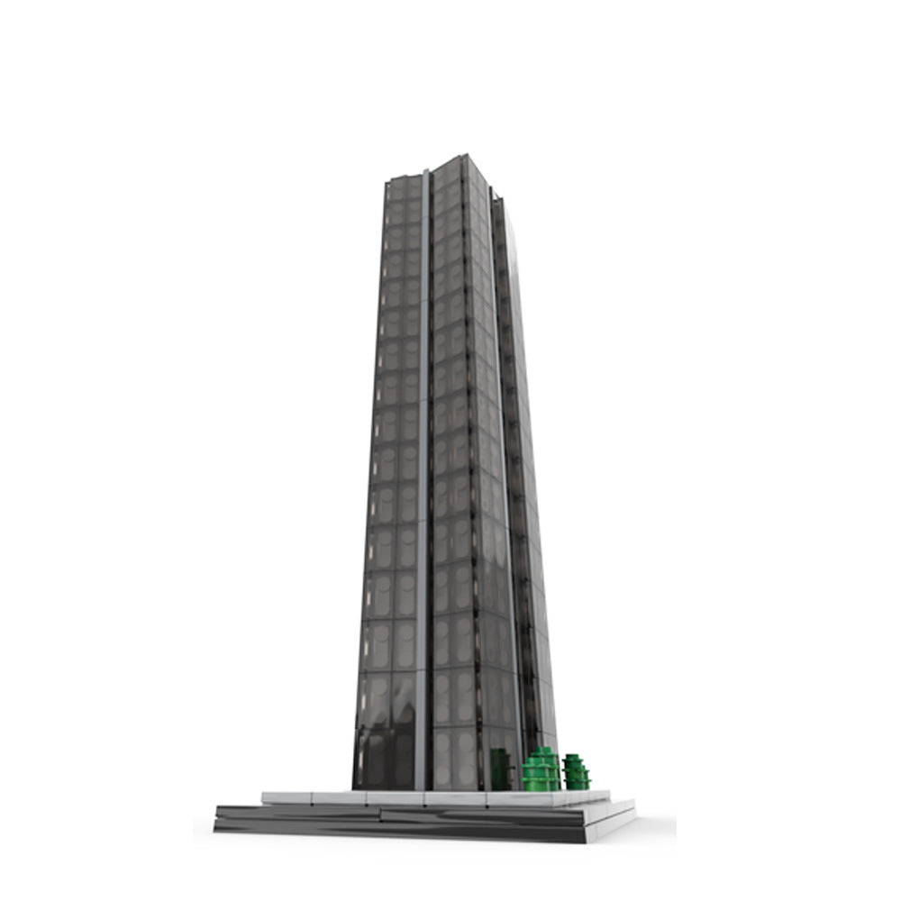Tour Montparnasse Paris, France Building Kit | 1:800 Scale | LEGO-Compatible MOC - 2