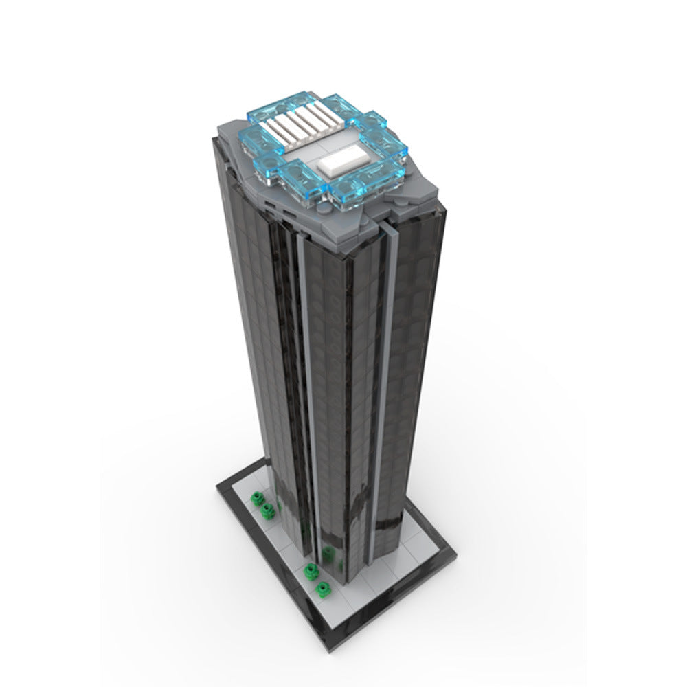 Tour Montparnasse Paris, France Building Kit | 1:800 Scale | LEGO-Compatible MOC - 3