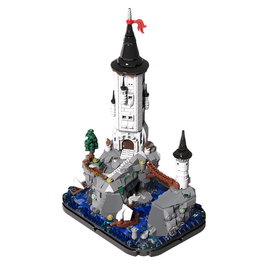 Tower in The Coast Building Kit | LEGO-Compatible MOC - 1
