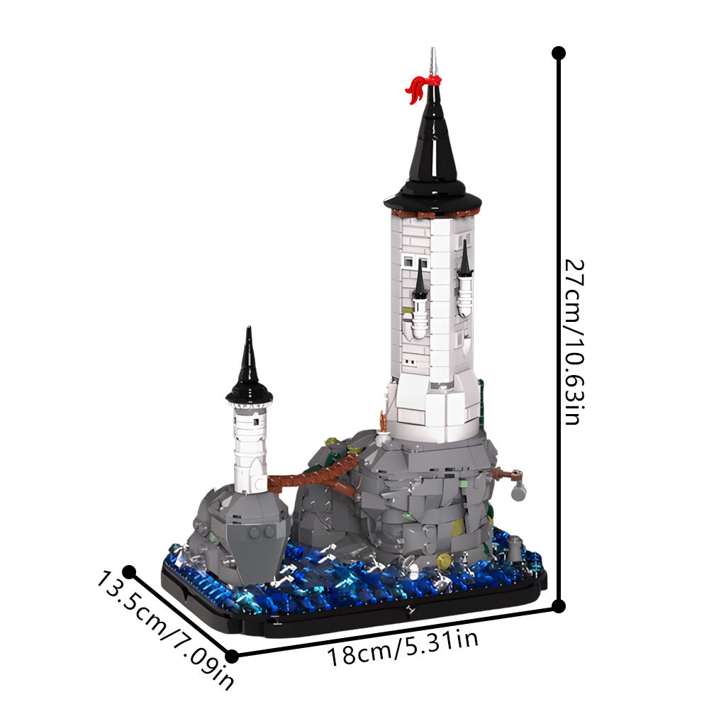 tower in the coast building set | moc-191497 - 4