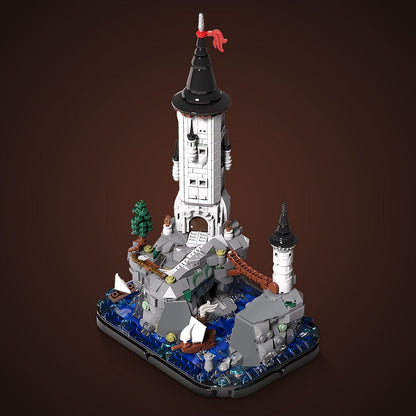 Tower In The Coast MOC Coastal Architecture Building Kit - 3