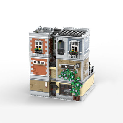 Toy Store & City Shops MOC Modular Building Kit | Urban Architecture Model - 1