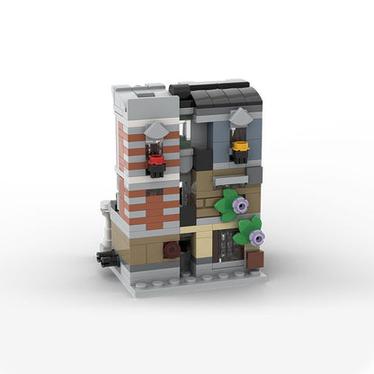 Toy Store & City Shops MOC Modular Building Kit | Urban Architecture Model - 7