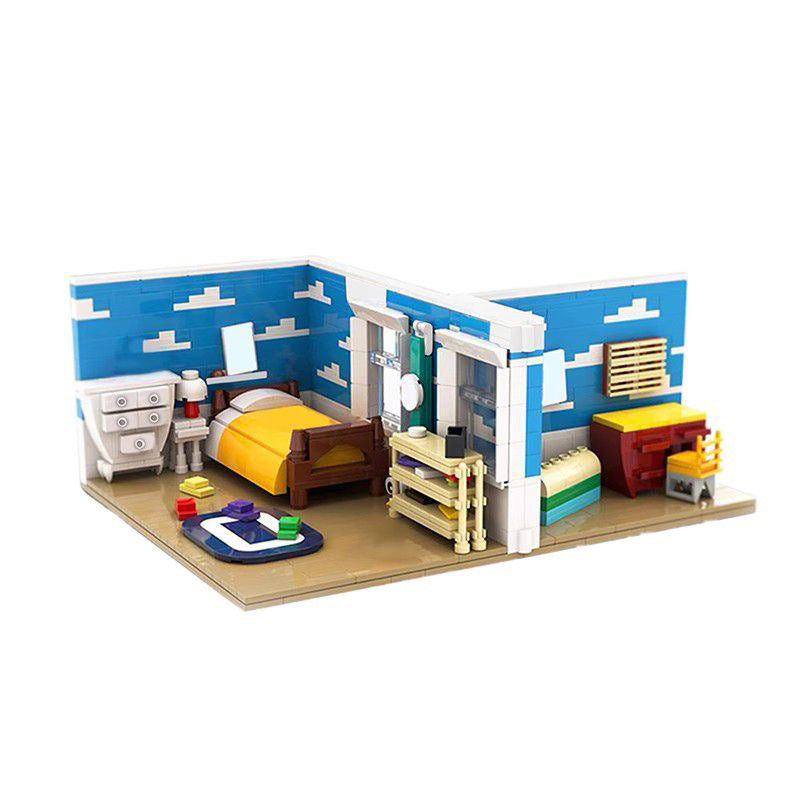 toy story andy's room building set | moc-72941 - 1