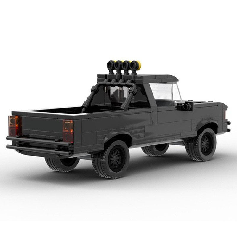 toyota 4x4 pickup truck building set | moc-40486 - 2