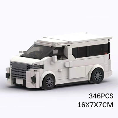 toyota alphard mpv lego-compatible building set | 346 pcs - 3