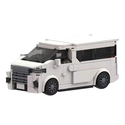 toyota alphard mpv lego-compatible building set | 346 pcs - 4