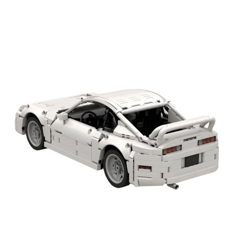 toyota supra mk4 1:12 white building kit | moc-210705 - 6