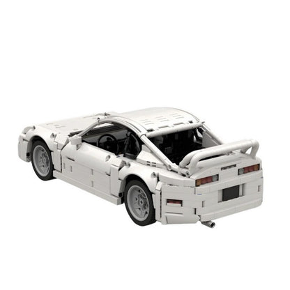 toyota supra mk4 1:12 white building kit | moc-210705 - 6
