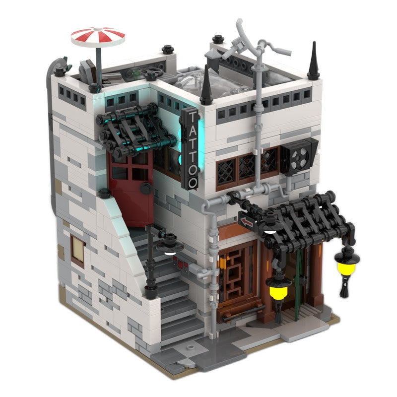 Traditional Chinese Medicine Shop Building Kit | LEGO-Compatible MOC - 2