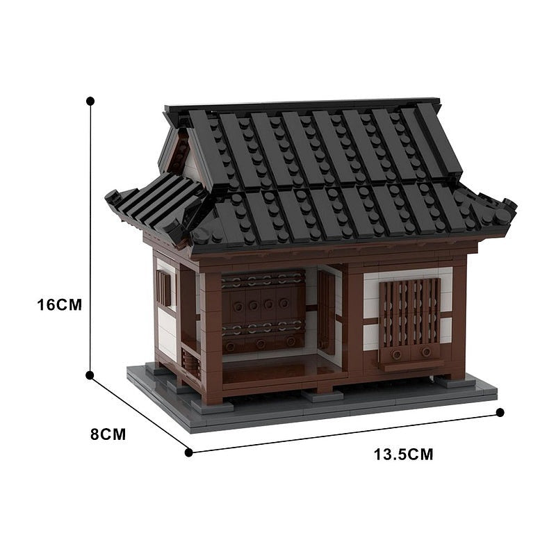 Traditional Korean House MOC Building Kit | Asian Architecture Model - 3
