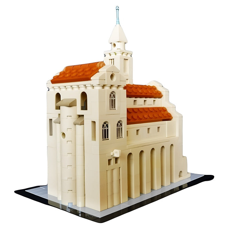 Trani Cathedral Italy Romanesque Church MOC Building Kit - 3