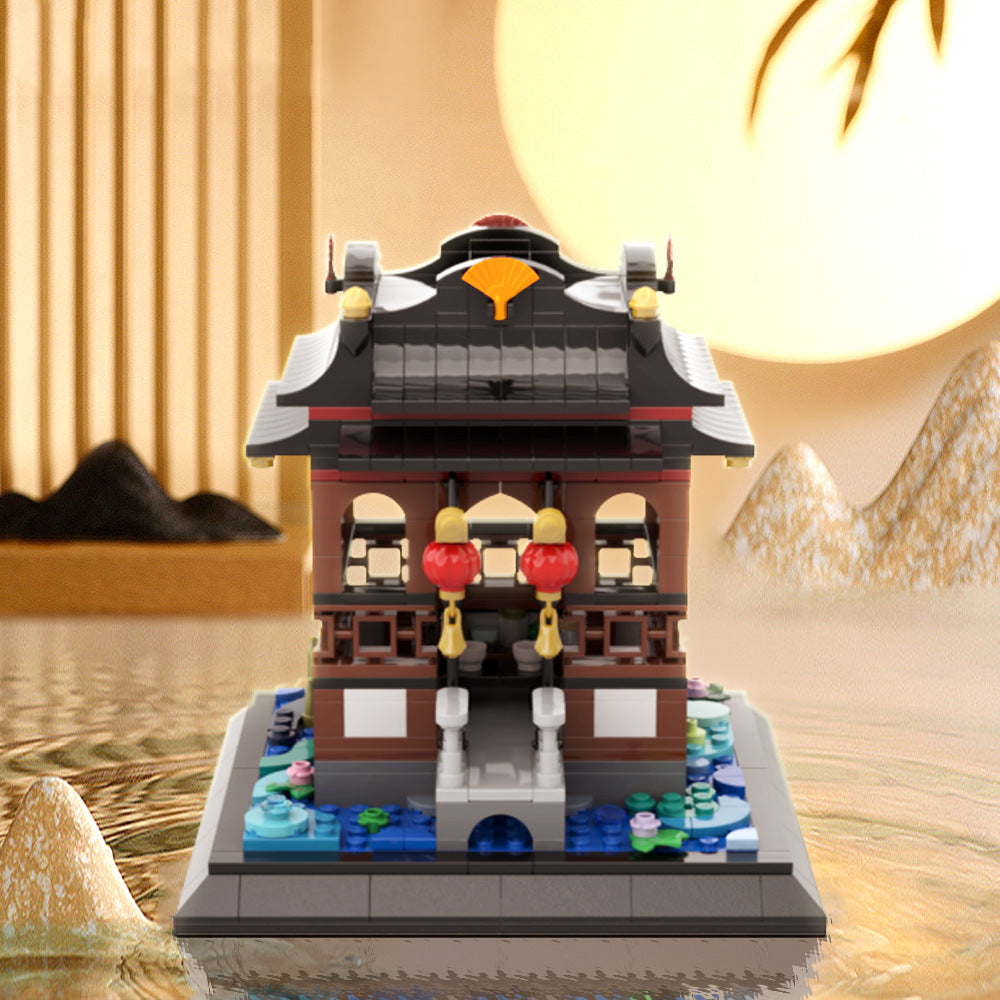 tranquil teatime building set | moc-122574 - 1