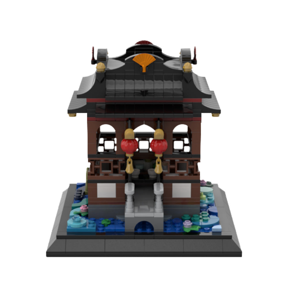 tranquil teatime building set | moc-122574 - 3