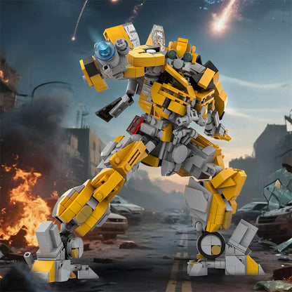 transformers bumblebee building set | lego compatible - 1