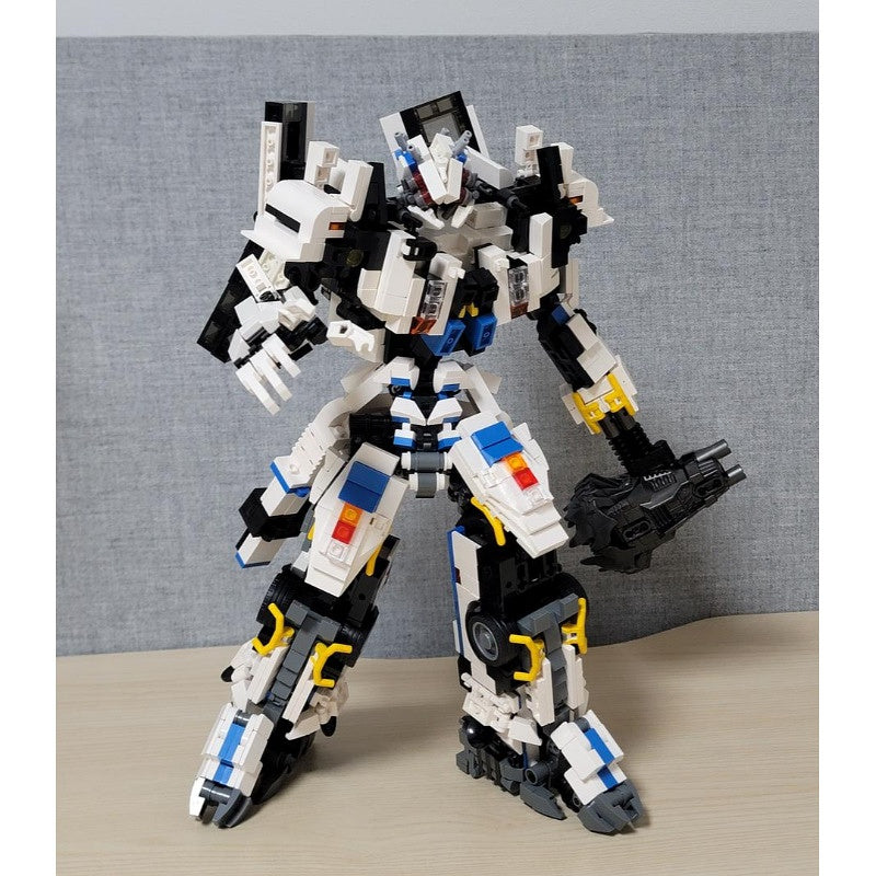 Transforming City Bus Robot MOC Building Kit | Dual-Mode Mechanical Figure - 6