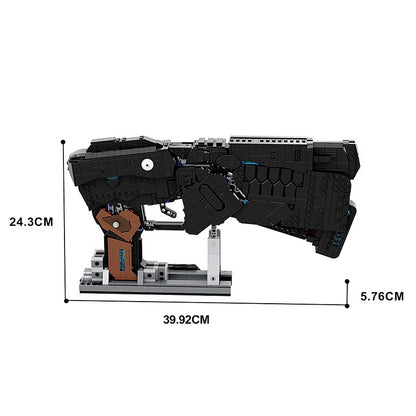 Transforming Sci-Fi Enforcement Blaster MOC Building Kit - 3