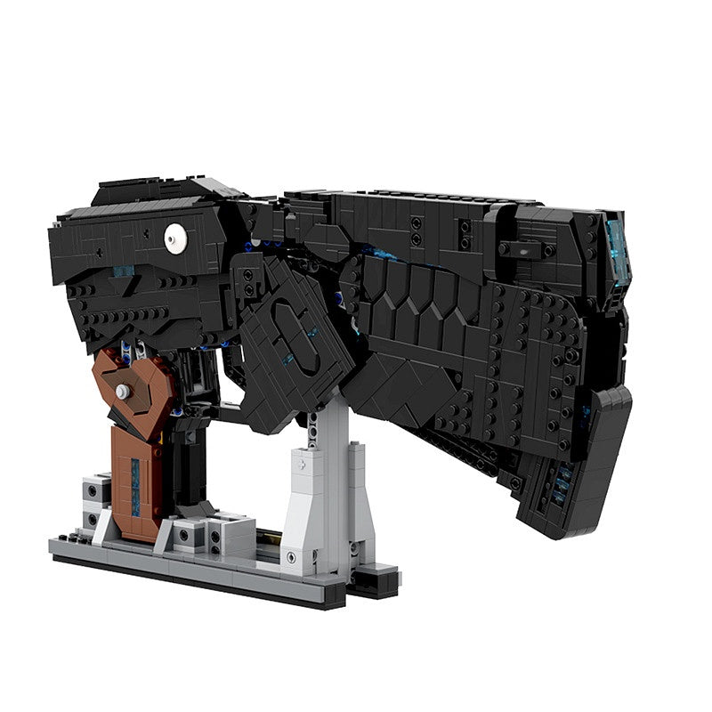 Transforming Sci-Fi Enforcement Blaster MOC Building Kit - 4