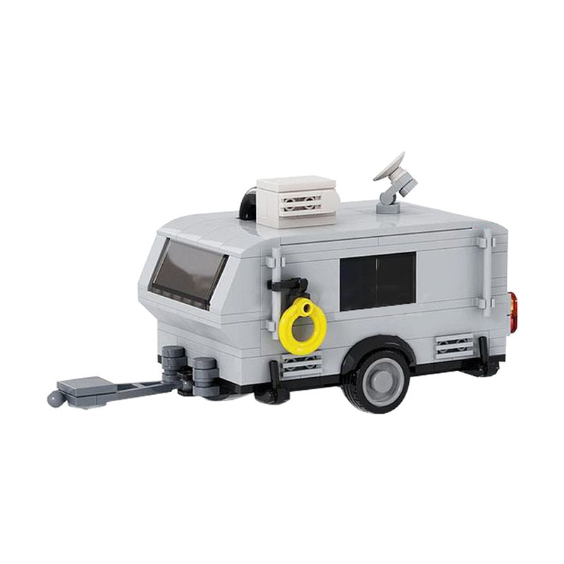 Travel Trailer Building Kit | LEGO-Compatible MOC - 2