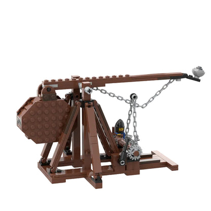 Trebuchet Building Kit | LEGO-Compatible MOC - 1
