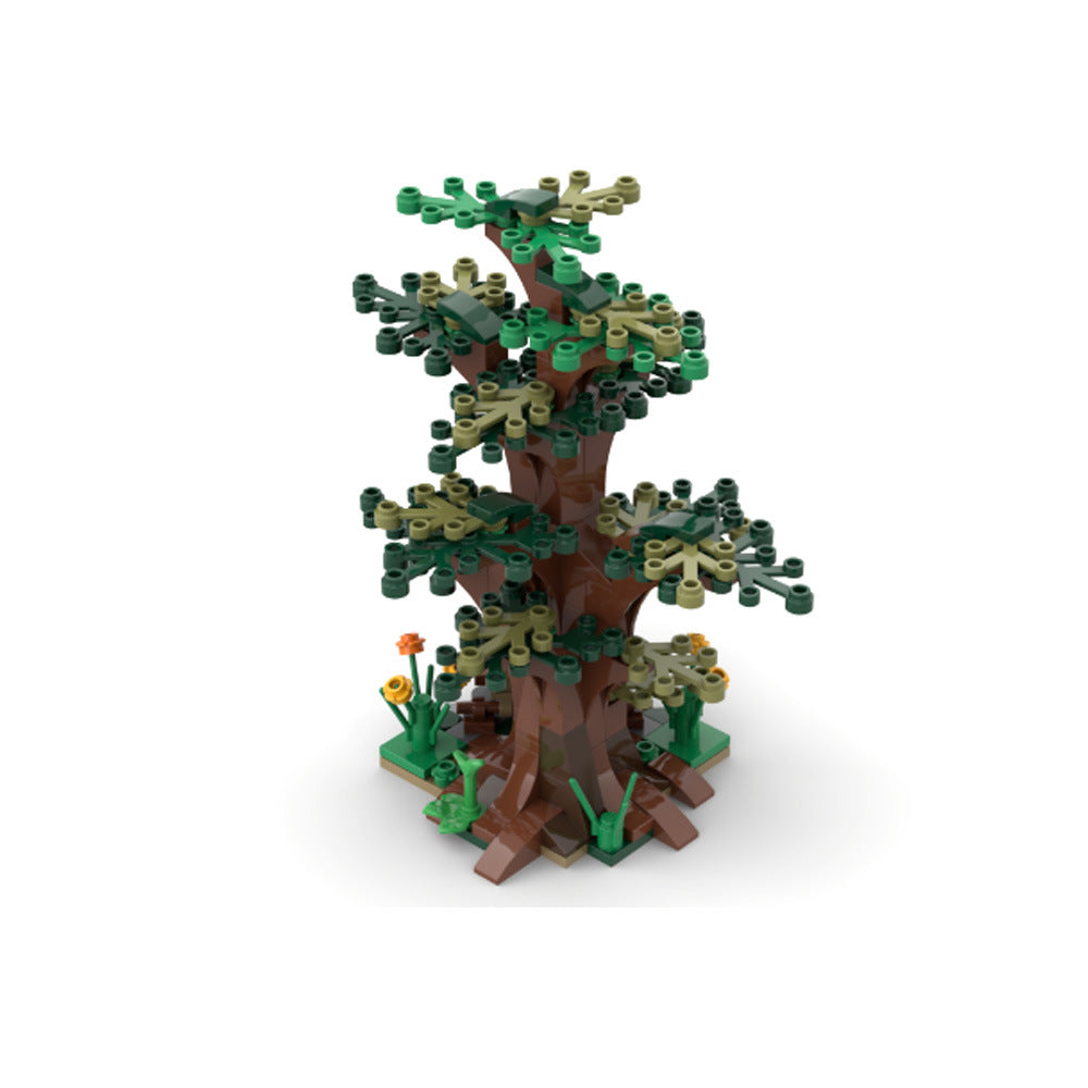 tree and bench building set | moc-150170 - 3
