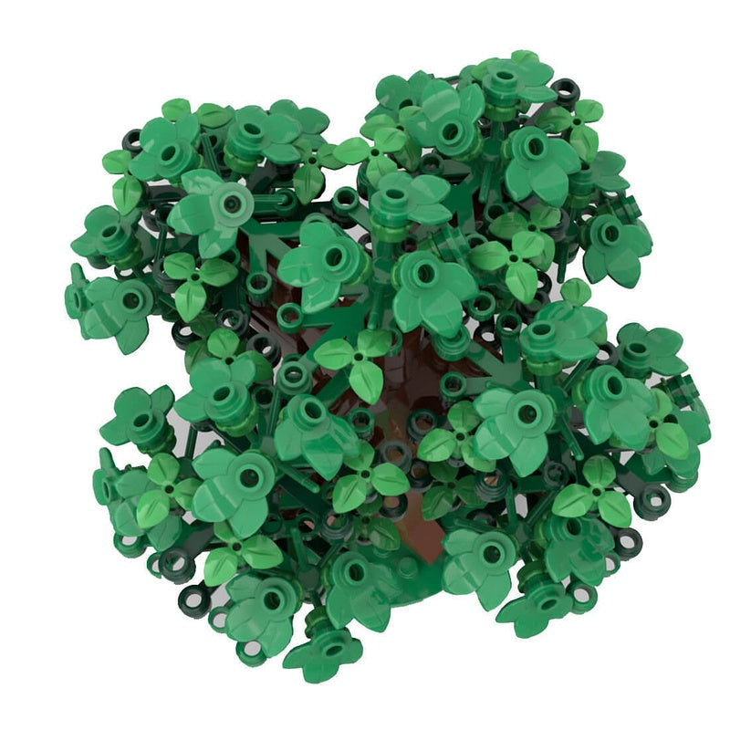 Tree MOC Building Kit | Botanical Display Sculpture Model - 2