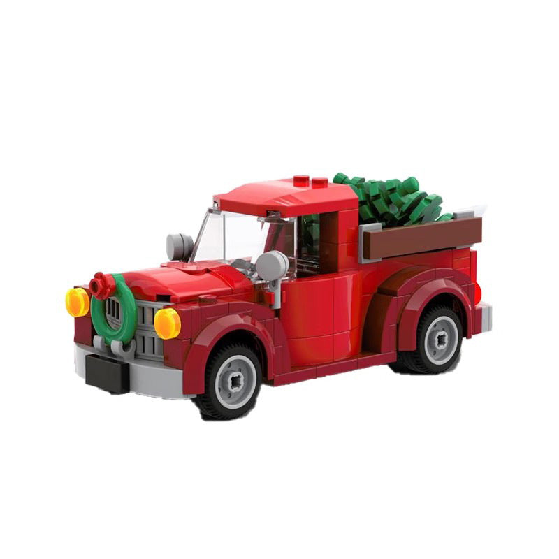 Tree Seller Truck Building Kit | CHRISTMAS | LEGO-Compatible MOC - 3