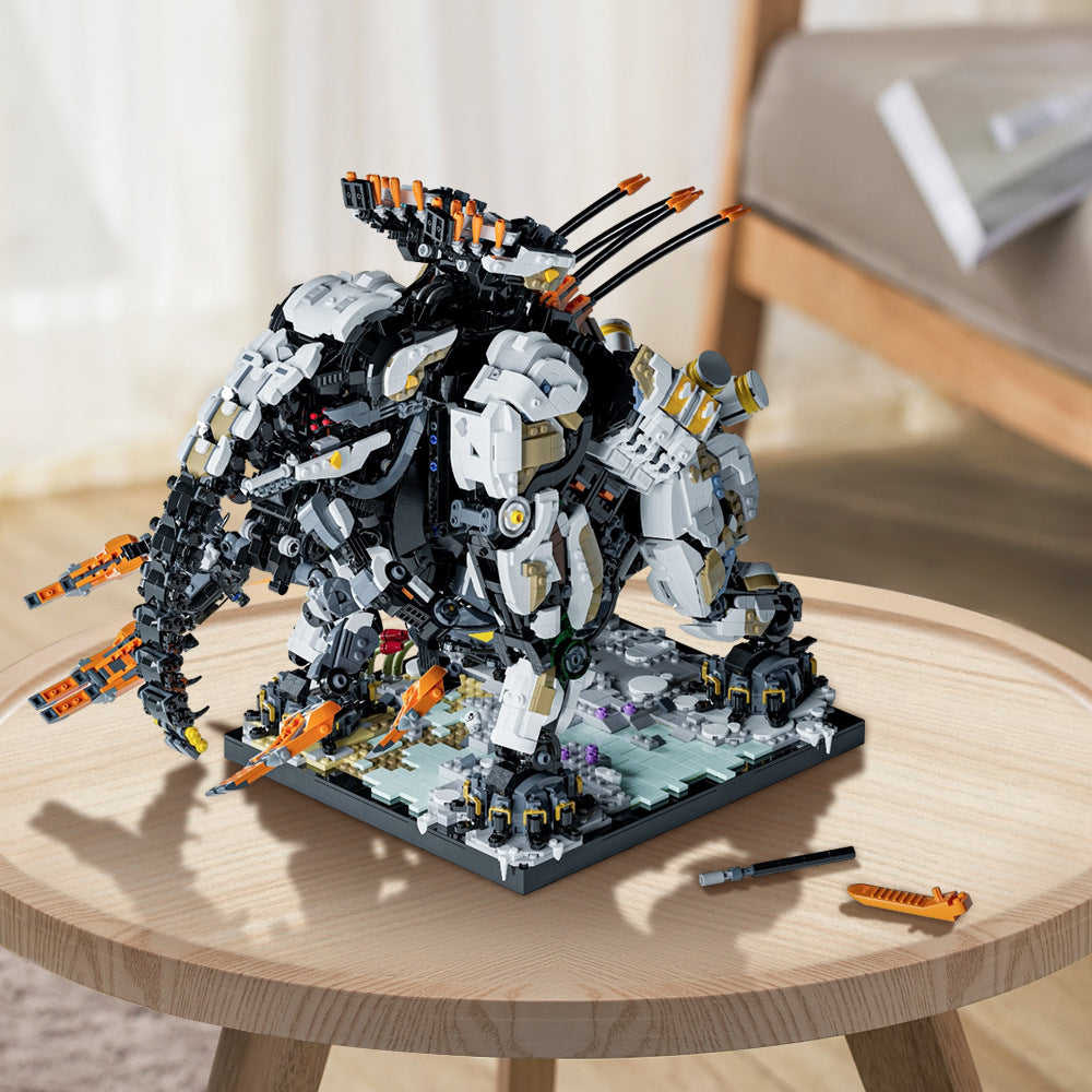 tremortusk building set | horizon forbidden west| lego compatible - 1