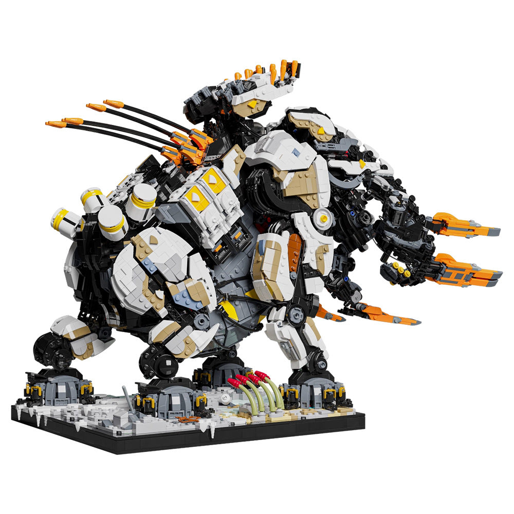 tremortusk building set | horizon forbidden west| lego compatible - 4