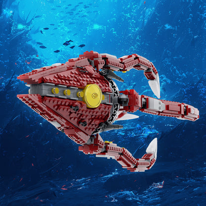 trident-class assault ship building set | star wars | moc-146849 - 1