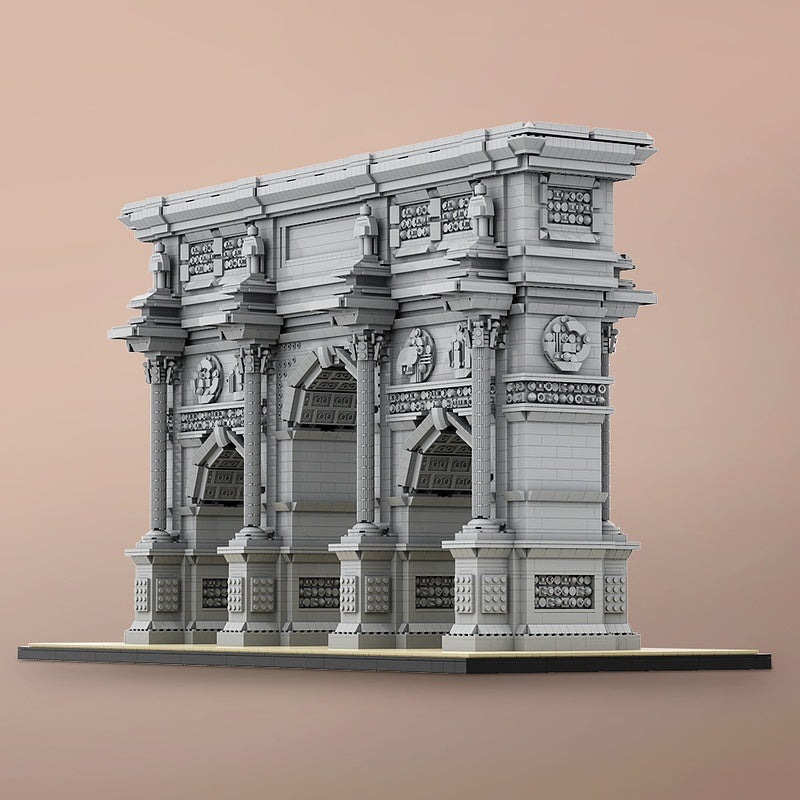 Triumphal Arch Building Kit | LEGO-Compatible MOC - 1