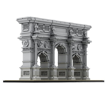 Triumphal Arch MOC Historic Architecture Building Kit | Monument Model - 1