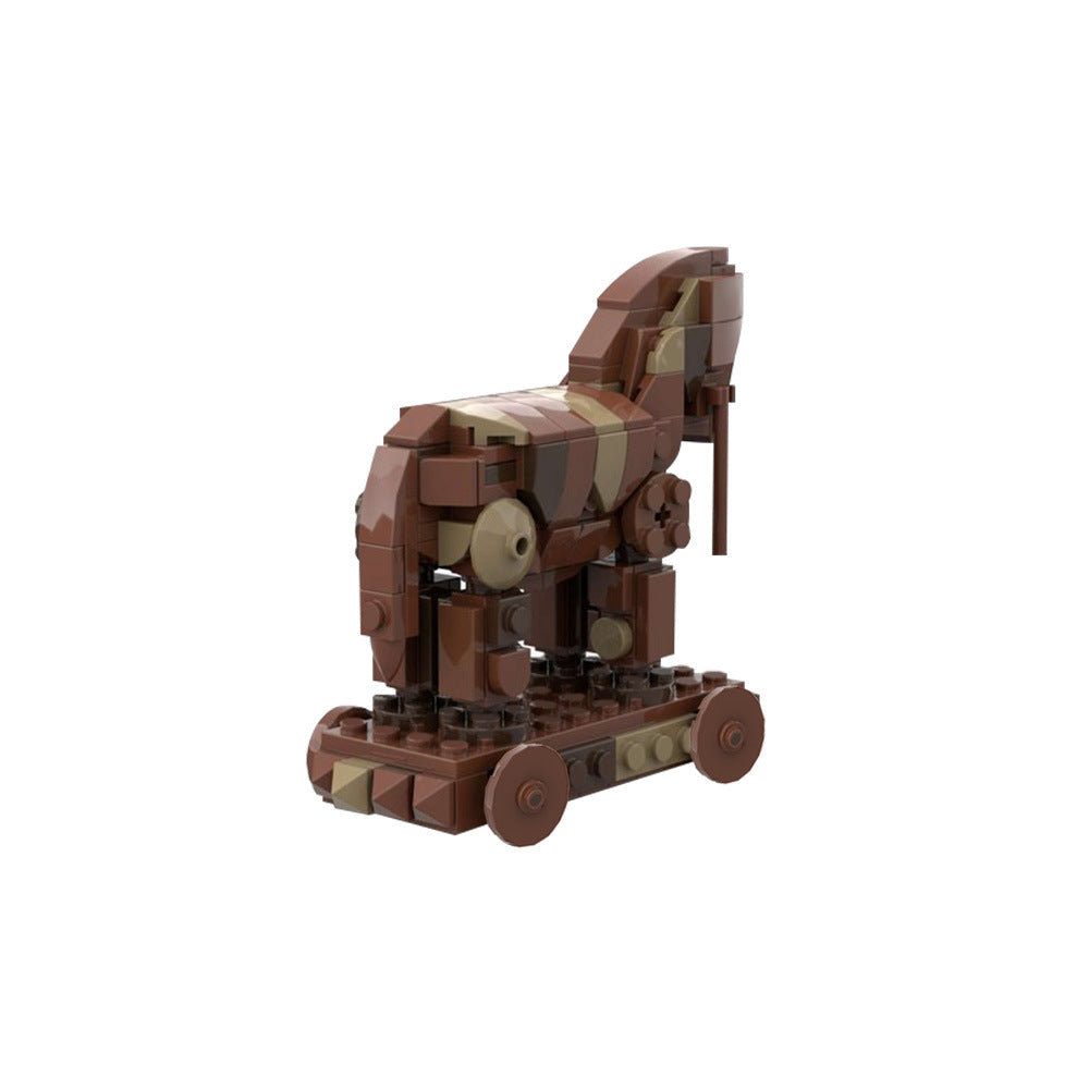 trojan horse building set | moc-151621 - 4