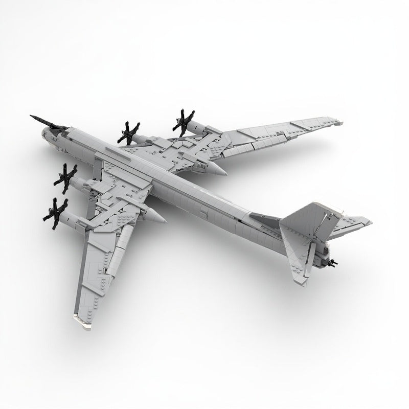 TU-95 Bear Turboprop Bomber MOC Building Kit - 2