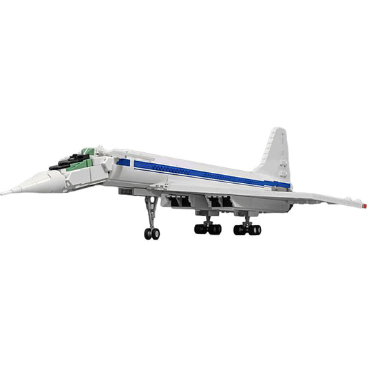 tupolev tu-144d supersonic aircraft building set | moc-164752 - 5