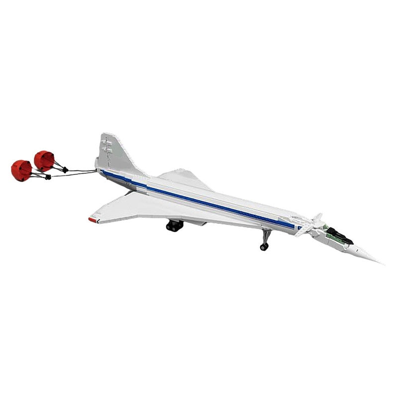 Tupolev Tu-144D Supersonic Aircraft MOC Building Kit - 3