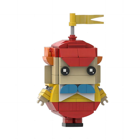 tweedle dum / tweedle dee brickheadz | alice in wonderland | moc-156266 - 1