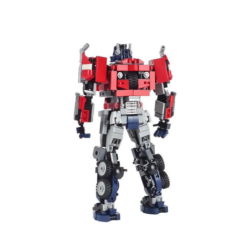 Twin-Stack Truck-Cab Mecha Robot MOC Building Kit - 1
