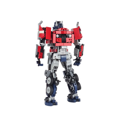 Twin-Stack Truck-Cab Mecha Robot MOC Building Kit - 1