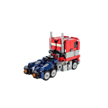 Twin-Stack Truck-Cab Mecha Robot MOC Building Kit - 6