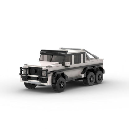 Twin-Turbo V8 6x6 Off-Road Truck Building Kit | 8-Stud LEGO-Compatible MOC - 1