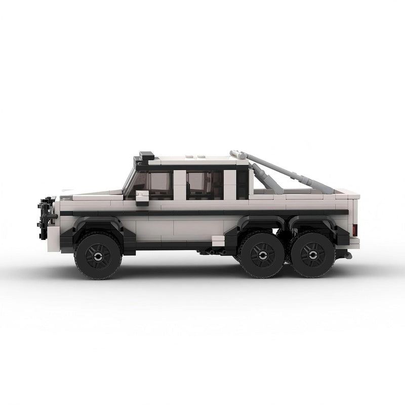 Twin-Turbo V8 6x6 Off-Road Truck Building Kit | 8-Stud LEGO-Compatible MOC - 2