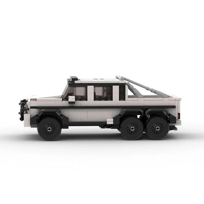 Twin-Turbo V8 6x6 Off-Road Truck Building Kit | 8-Stud LEGO-Compatible MOC - 2