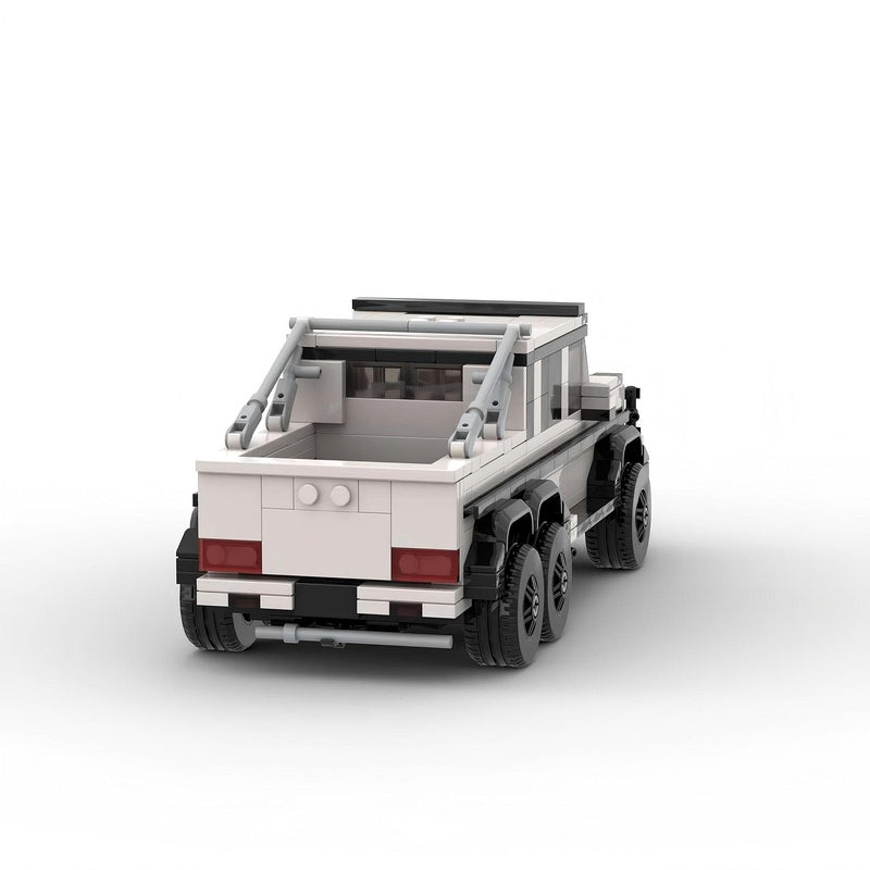 Twin-Turbo V8 6x6 Off-Road Truck Building Kit | 8-Stud LEGO-Compatible MOC - 5