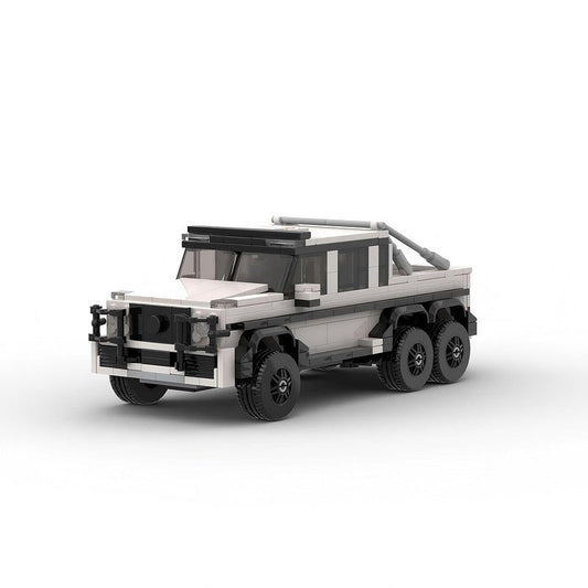 Twin-Turbo V8 6x6 Off-Road Truck MOC Building Kit | Heavy Duty Vehicle - 1