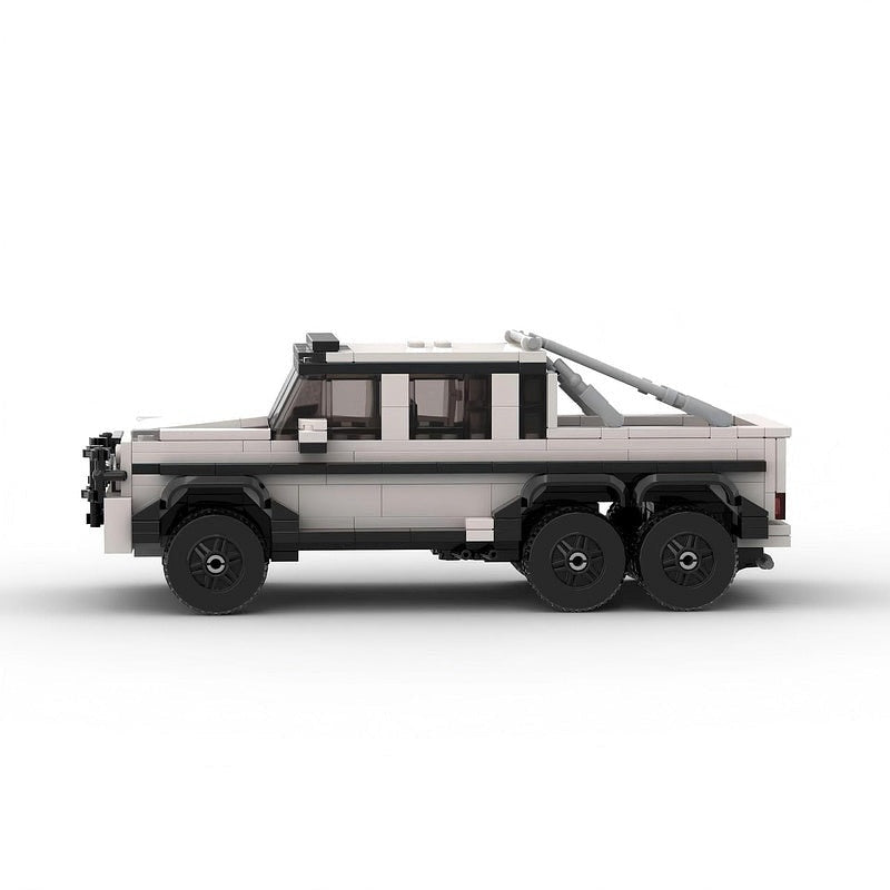 Twin-Turbo V8 6x6 Off-Road Truck MOC Building Kit | Heavy Duty Vehicle - 2