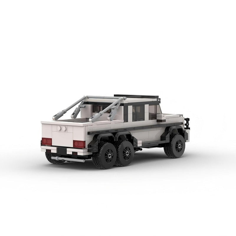Twin-Turbo V8 6x6 Off-Road Truck MOC Building Kit | Heavy Duty Vehicle - 4