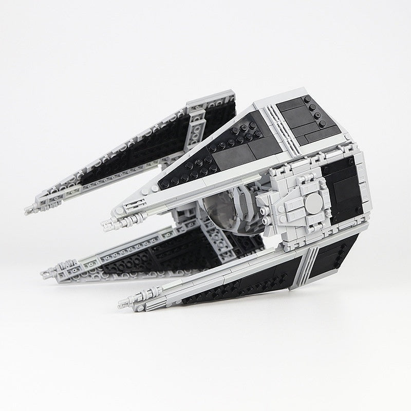 Twin Wing Interceptor MOC Starfighter Building Kit | UCS-Style Spacecraft - 2