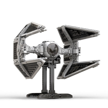 Twin Wing Interceptor MOC Starfighter Building Kit | UCS-Style Spacecraft - 7